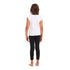 Girls summer pajama set Bear t-shirt + Black leggings